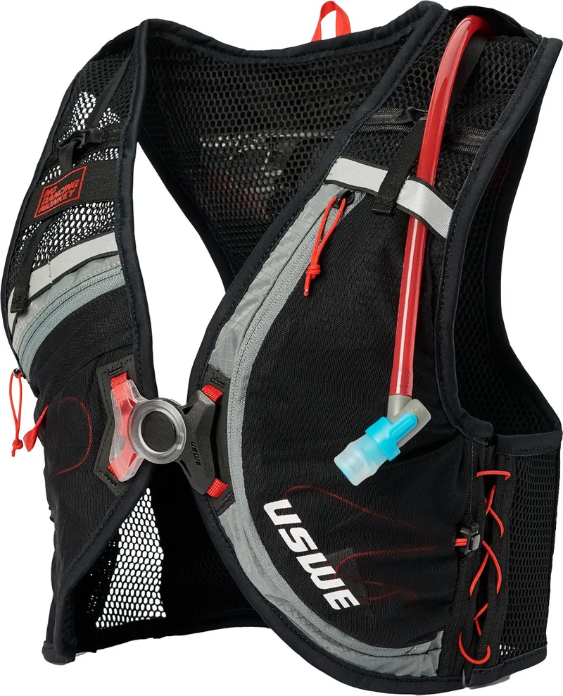 Bild 2 för USWE Rush 8L Bike Hydration Vest Black/Grey
