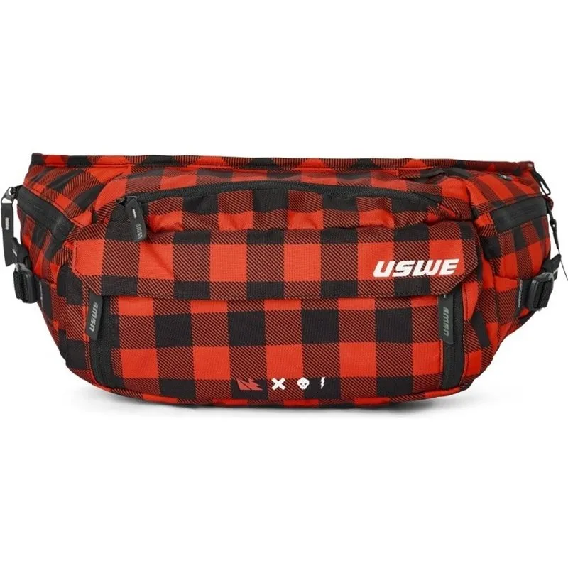 Bild 1 för USWE Waist 6L Hip Pack Flannel Red