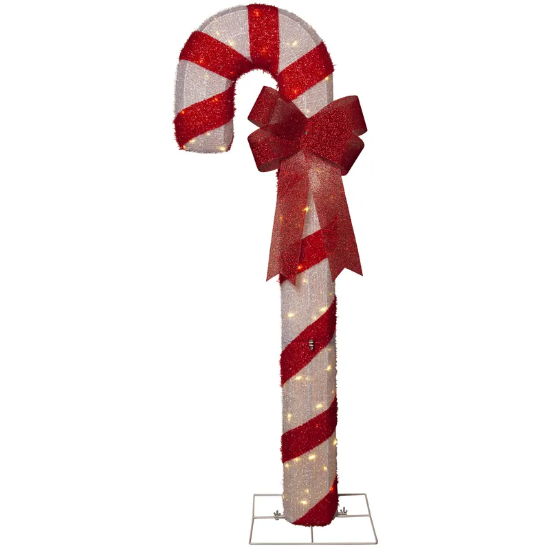 Alternativ bild 0 för Utomhusdekoration CandyCane 150cm