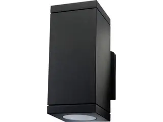 Produktfoto för Vægarmatur Echo 2x4,5W LED 2700K sort (op/ned)