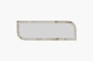 Produktfoto för Vägghängd Spegel Ayana 40 cm - Beige