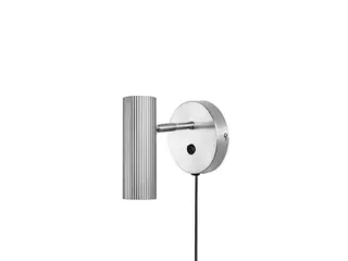 Produktfoto för Vägglampa Hubble (Borstad Stål)