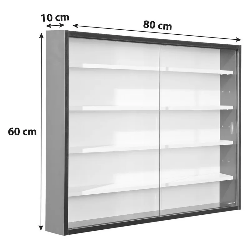 Bild 4 för Väggmonter Cestica 80 cm - Svart|Vit