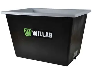 Produktfoto för Värmebalja rektangulär 60 liter Willab
