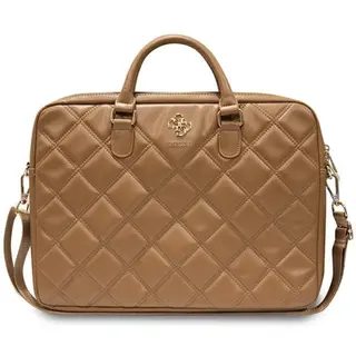 Produktfoto för Väska Guess PU Grained 4G Metallic Logo Datorväska 15/16 tum Brun