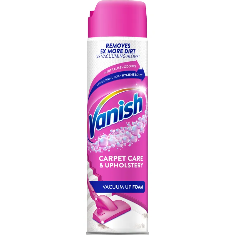Bild 2 för Vanish Matta & Möbelklädsel Rengöringsskum 600 ml