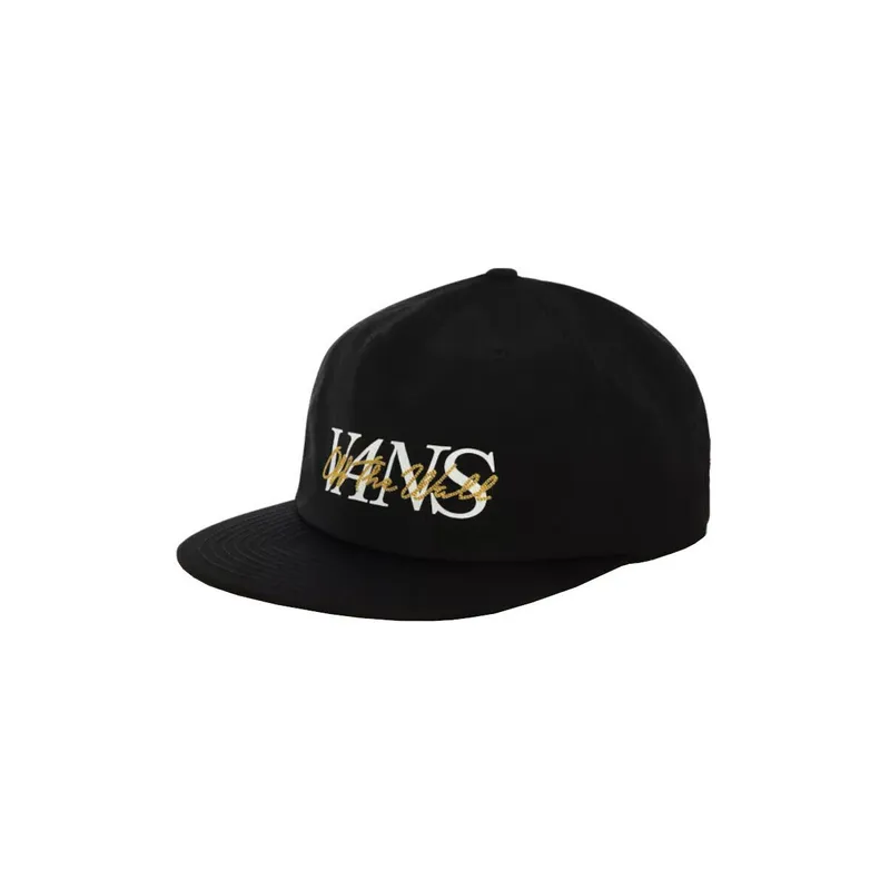 Bild 4 för Vans Vans On The Vans Shallow Cap VN0A4TQ2BLK svart One size (VN0A4TQ2BLK) - VN0A4TQ2BLK