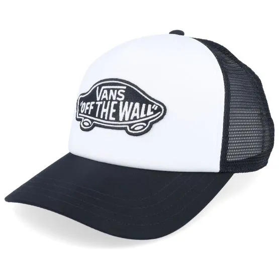 Bild 1 för Vans - Vit trucker Keps - Classic Patch Curved Bi Black/White Trucker @ Hatstore