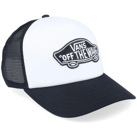 Bild 2 för Vans - Vit trucker Keps - Classic Patch Curved Bi Black/White Trucker @ Hatstore