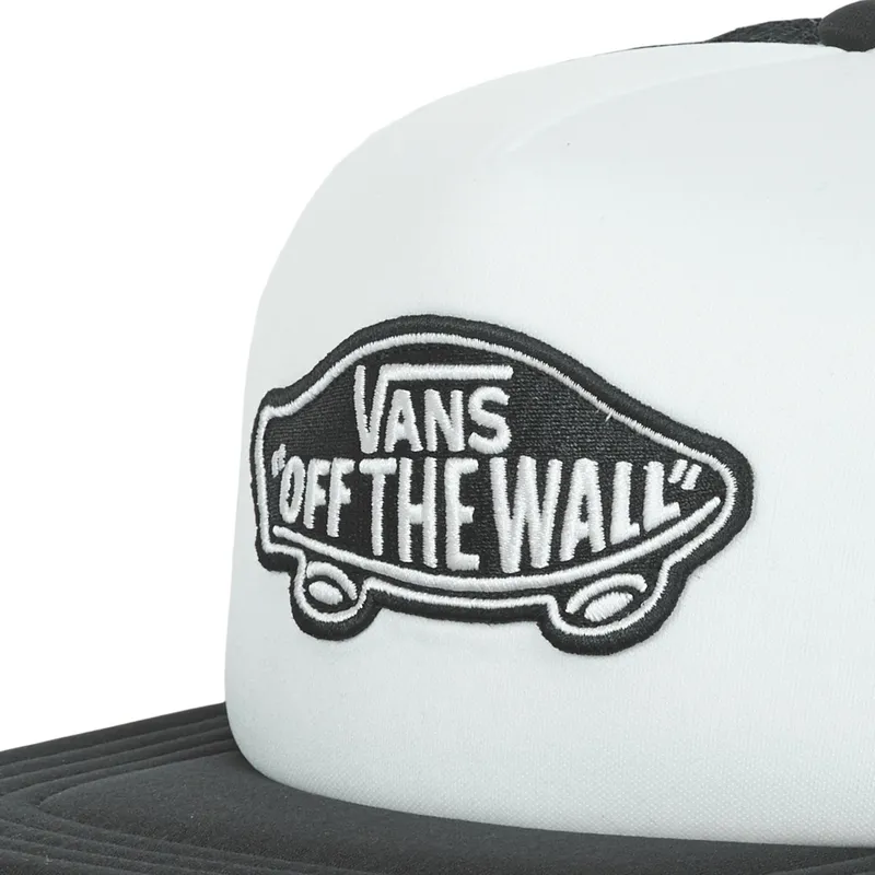 Bild 4 för Vans - Vit trucker Keps - Classic Patch Curved Bi Black/White Trucker @ Hatstore