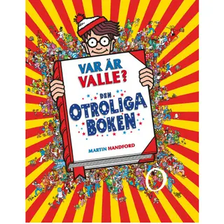 Produktfoto för Var är Valle? Den otroliga boken