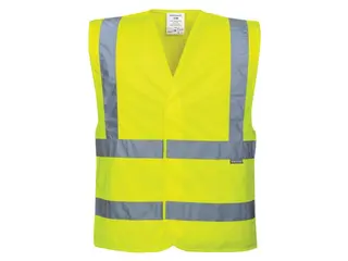 Produktfoto för Varselväst Hi-vis Klass 2 Gul S/M