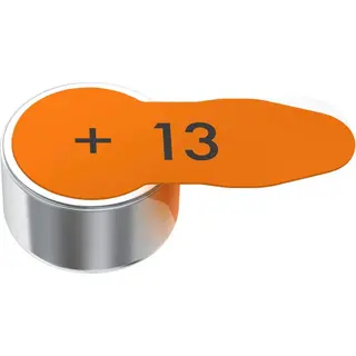 Produktfoto för Varta 24606 101 416, Engångsbatteri, Zink-luft, 1,45 V, 6 styck, Orange, 5,35 mm