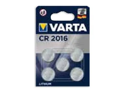 Alternativ bild 0 för Varta 6016101415, Engangsbatteri, Lithium, 3 V, 5 stk, 87 mAh, Flerfarvet