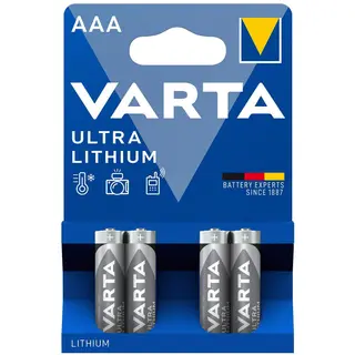 Produktfoto för Varta Battery - LITHIUM AAA                              4St.