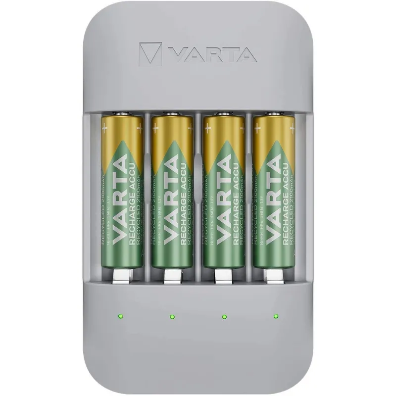 Bild 1 för VARTA Eco Charger Pro Batteriladdare + 4x AA 2100mAh