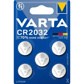 Produktfoto för Varta Electronics - Batteri 5 x CR2032 - Li - 230 mAh