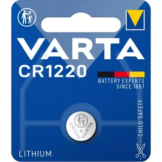 Produktfoto för Varta Electronics - Batteri CR1220 - Li - 35 mAh