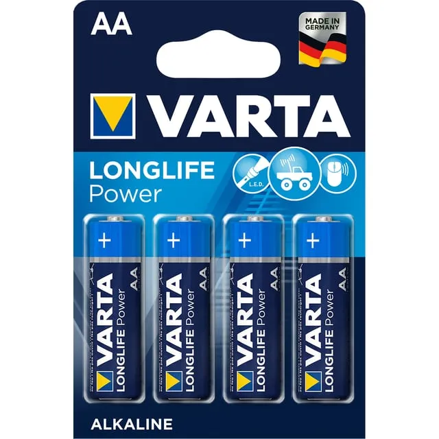 Alternativ bild 0 för Varta High Energy - Batteri 4 x AA-typ - alkaliskt