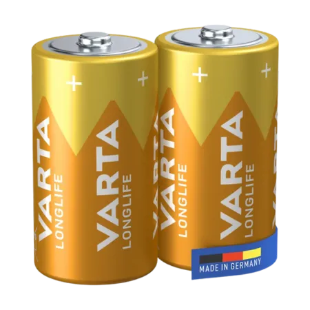 Bild 2 för Varta Longlife 04114 - Batteri 2 x C - alkaliskt