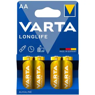 Produktfoto för Varta Longlife Extra - Batteri 4 x AA type - Alkalisk