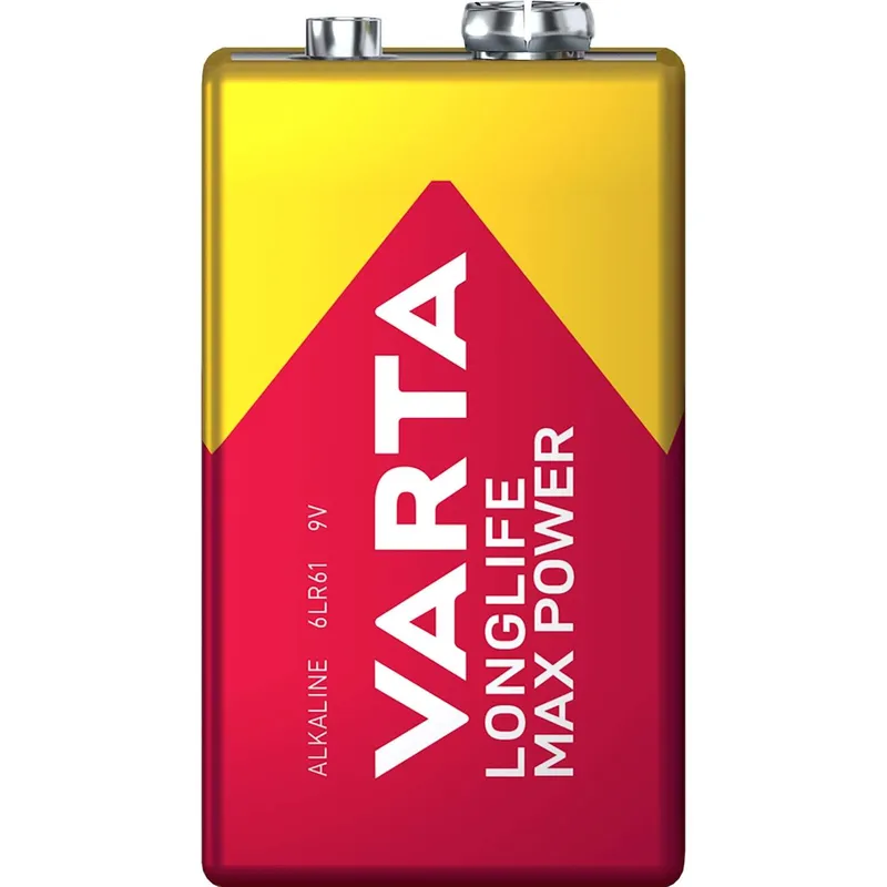 Bild 2 för Varta Longlife Max Power 4722 - Batteri 9V - alkaliskt
