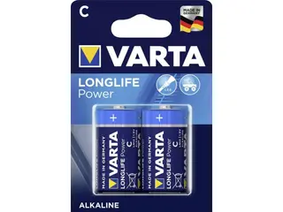 Produktfoto för Varta Longlife Power C LR14-batteri 2-pack