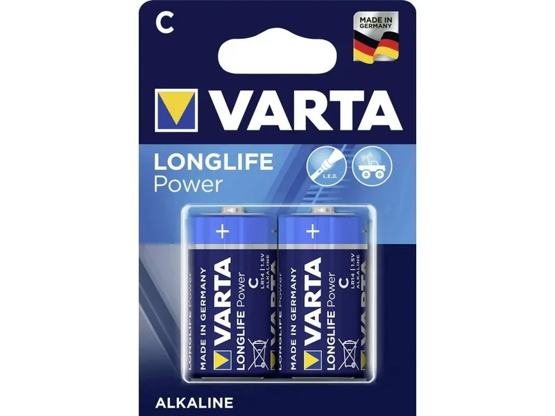 Alternativ bild 0 för Varta Longlife Power C LR14-batteri 2-pack