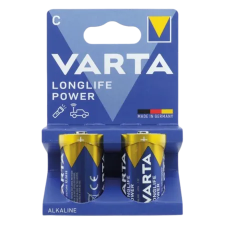 Bild 2 för Varta Longlife Power C LR14-batteri 2-pack