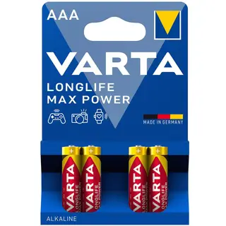 Produktfoto för Varta Maxi-Tech - Batteri AAA - alkaliskt - svart, gul
