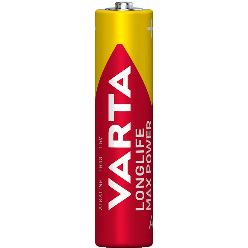 Bild 2 för Varta Maxi-Tech - Batteri AAA - alkaliskt - svart, gul