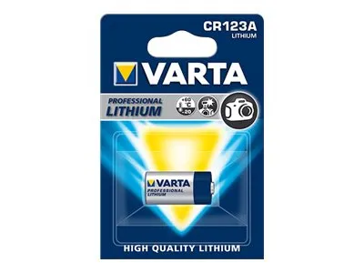 Alternativ bild 0 för Varta Photo Lithium - Batteri CR123A - Li - 1430 mAh