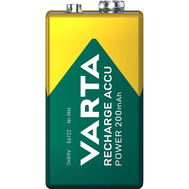 Bild 2 för Varta Power Accu - Batteri 9V - NiMH - (uppladdningsbara) - 170 mAh