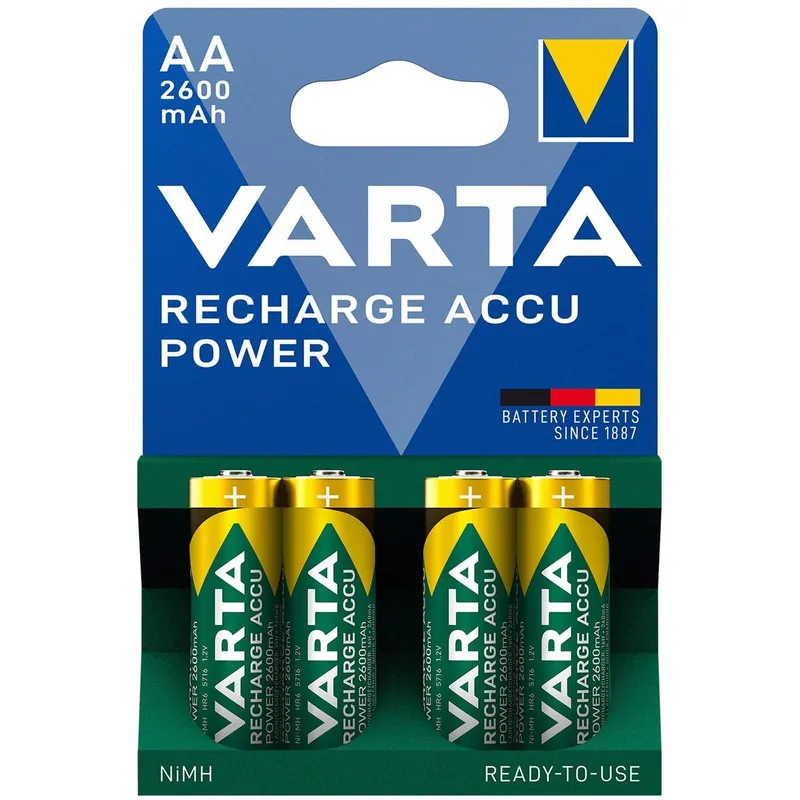 Bild 1 för Varta Professional Accu - Batteri 4 x AA typ - NiMH - 2500 mAh
