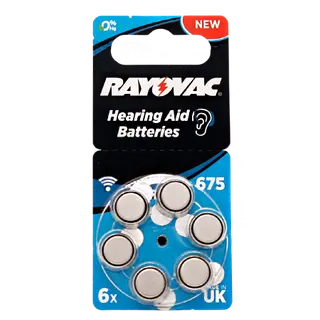 Produktfoto för VARTA Rayovac Acoustic Special 675