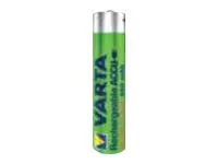 Produktfoto för Varta Rechargable Accu - Batteri 4 x AAA - NiMH - (uppladdningsbara) - 800 mAh