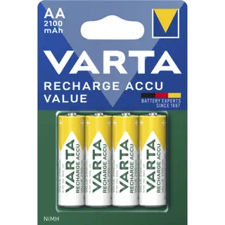 Produktfoto för VARTA Rechargable Accu battery - 4 x AA type - NiMH
