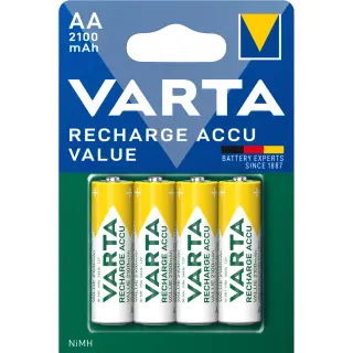 Produktfoto för VARTA Rechargable Accu battery - 4 x AA type - NiMH