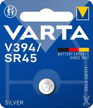 Produktfoto för Varta V 394 - Batteri SR45 - silveroxid - 67 mAh