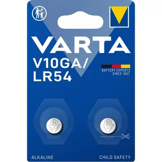 Produktfoto för VARTA V10GA/LR54 Alkaline 2 Pack