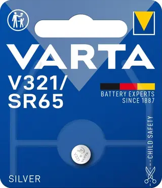Produktfoto för VARTA V321/SR65 Silver Coin 1 Pack