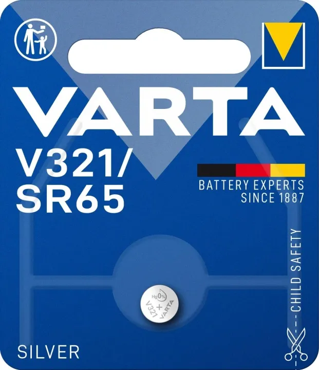 Alternativ bild 0 för VARTA V321/SR65 Silver Coin 1 Pack