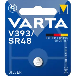 Produktfoto för VARTA V393/SR48 Silver Coin 1 Pack