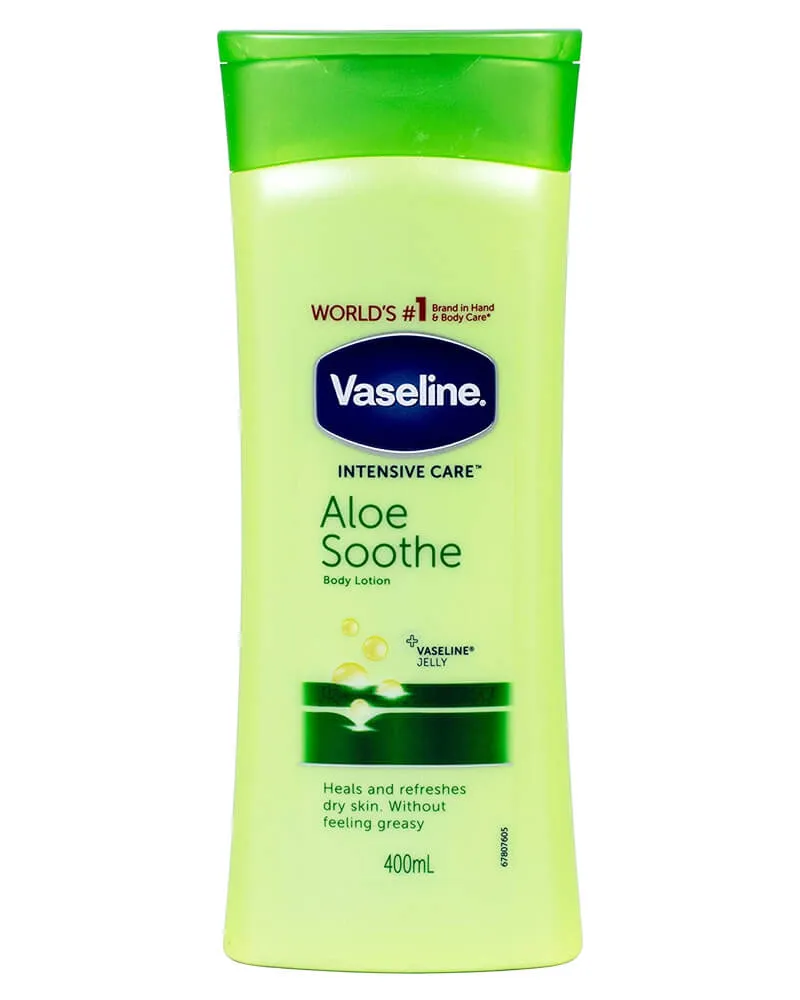 Bild 2 för Vaseline Intensive Care Aloe Soothe (Stor) 400 ml