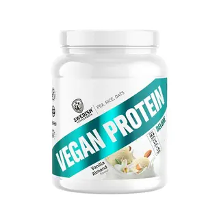 Produktfoto för Vegan Protein Deluxe, 750 g, Vanilla Almond