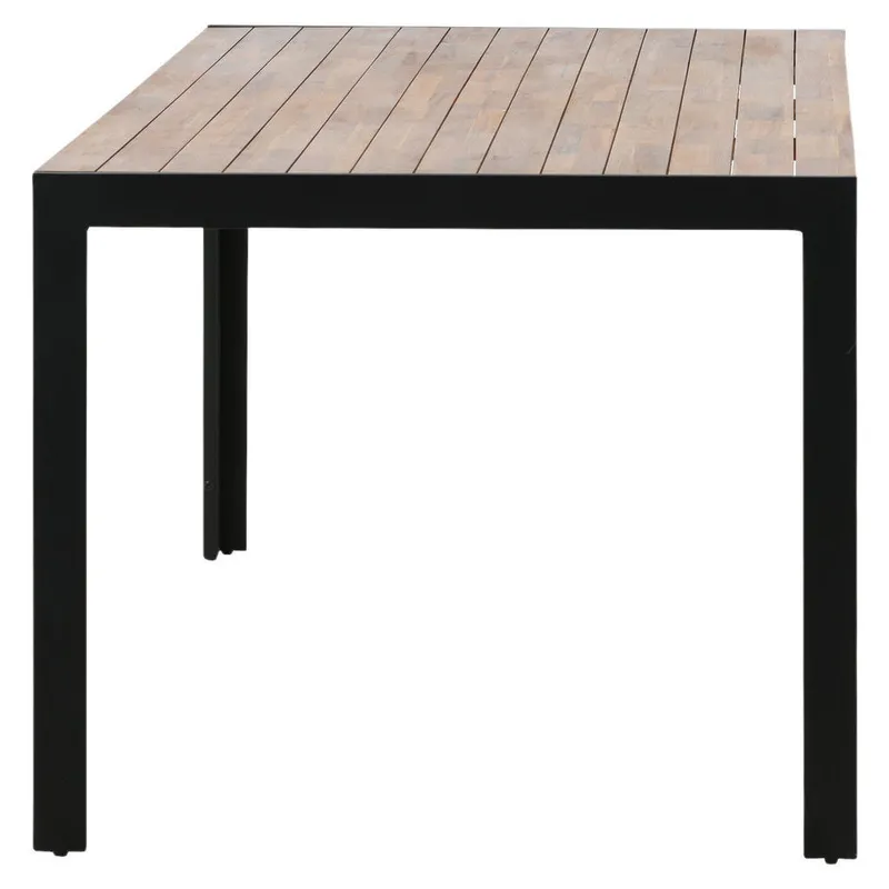 Bild 2 för Venture Design, Bois matbord 90x205 cm Svart/Akacia
