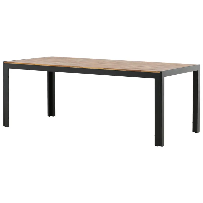 Bild 3 för Venture Design, Bois matbord 90x205 cm Svart/Akacia