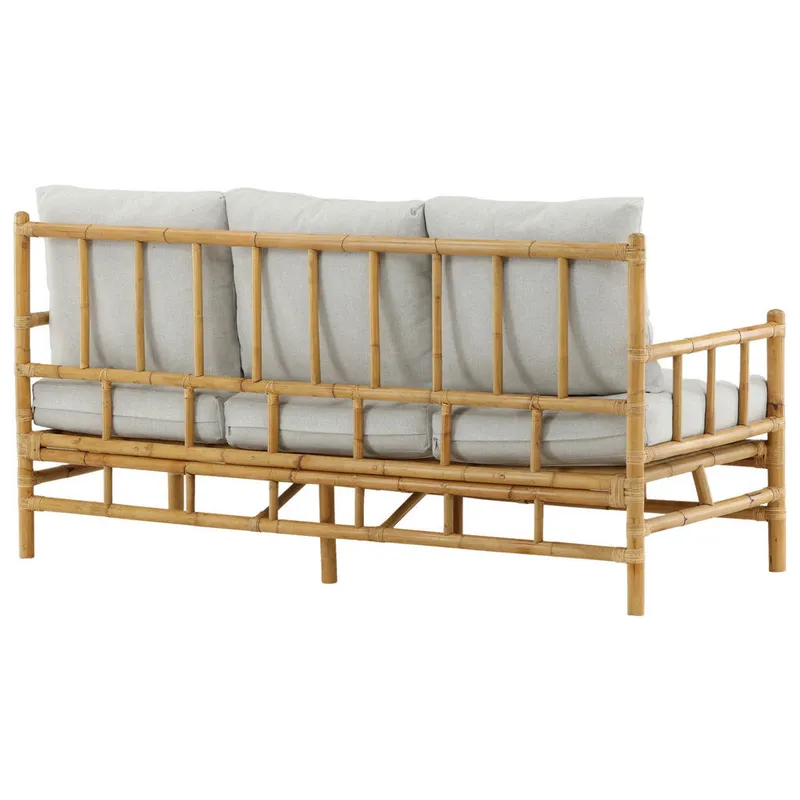 Bild 5 för Venture Design, Cane 3-sits soffa Bambu