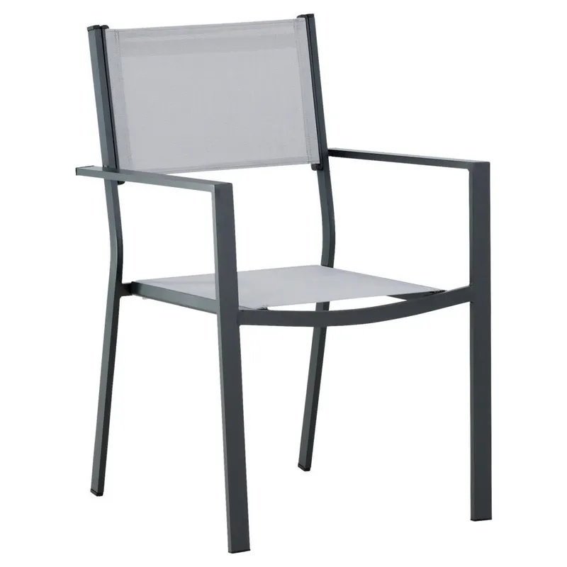 Bild 5 för Venture Design, Copacabana Matstol Svart/Grå 2-pack