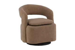 Produktfoto för Venture Design, Laurel Fåtölj Brun Boucle